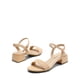 thumbnail image 5 of Sandalia DREAM PAIRS para Mujer con Punta Abierta y Tacón Nude de 4 cm, 5 of 7