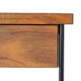 thumbnail image 3 of Safavieh Eris Morden Wood End Table, Brown / Black, 3 of 13
