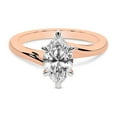 thumbnail image 4 of IGI Certified 3 Carat Marquise Shape Lab Grown Diamond Engagement Ring | 14K Rose Gold | Seraphina Twist Prongs Solitaire Diamond Ring | FG-VS1-VS2 Quality Friendly Diamonds, 4 of 6