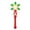 red, variant on KEINXS Christmas Snowflake Wand for Kids Light Up Wand Multiple LED Colors Frozen Party Favors Holiday Stocking Stuffers for Kids Light Up Toys for Girls & Boys