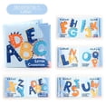 thumbnail image 2 of F Baby Alphabet Cloth Book Educational Toy Hand Puppet With Crinkle Paper Washable, 2 of 4