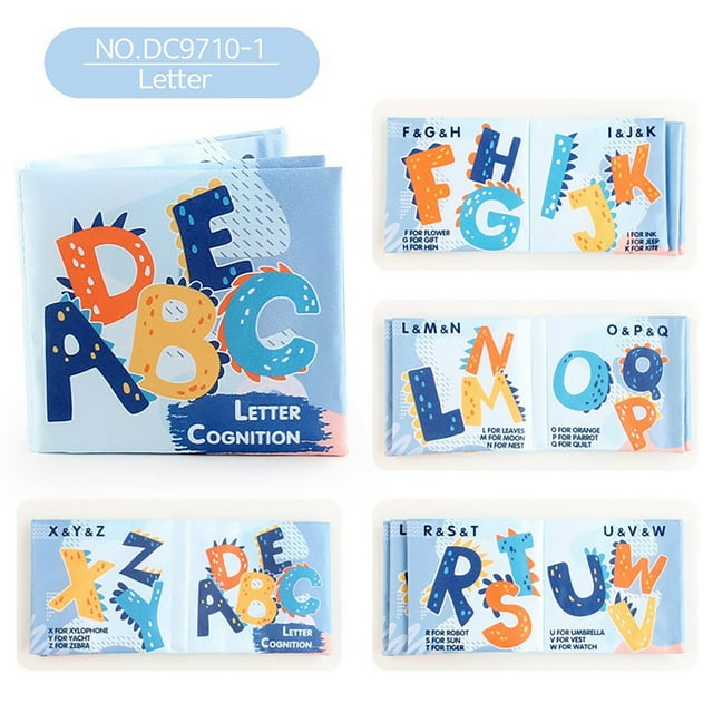 Children's Animals Cloth Book Baby Hand Puppet Cloth Toy Cloth Education Book