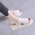 thumbnail image 2 of Sandalias de suela gruesa para mujer 2022 nueva primavera y verano tacón alto pez, 2 of 8