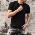 thumbnail image 5 of Streetwear Fashion Velvet T-shirt Men's Original Shirts Hollow Out Fitness Short Sleeve Gym Clothing Mesh Top Designer Tshirt, 5 of 6