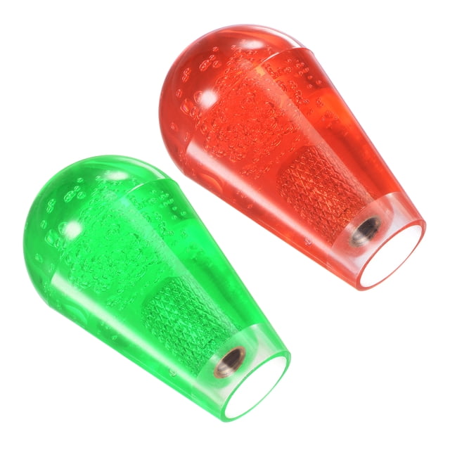 Unique Bargains Manette de Jeu Elliptique Ovale Rouge Verte pour Arcade