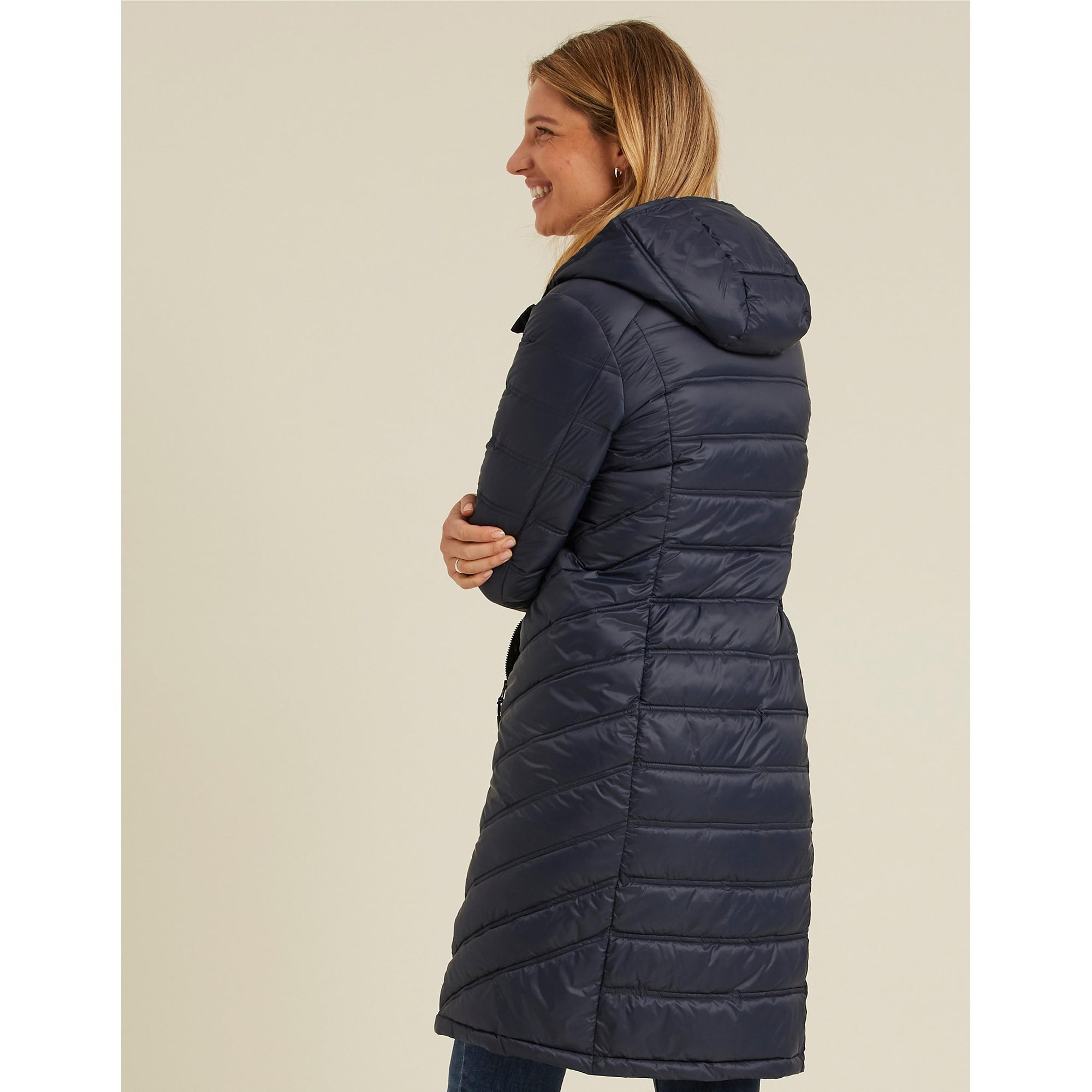 fat face louisa longline jacket