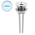 thumbnail image 2 of EeaseMX Botón de descarga de inodoro TOPBATHY de 38 mm con doble pulsador y cabezal redondo para baño doméstico, 2 of 8