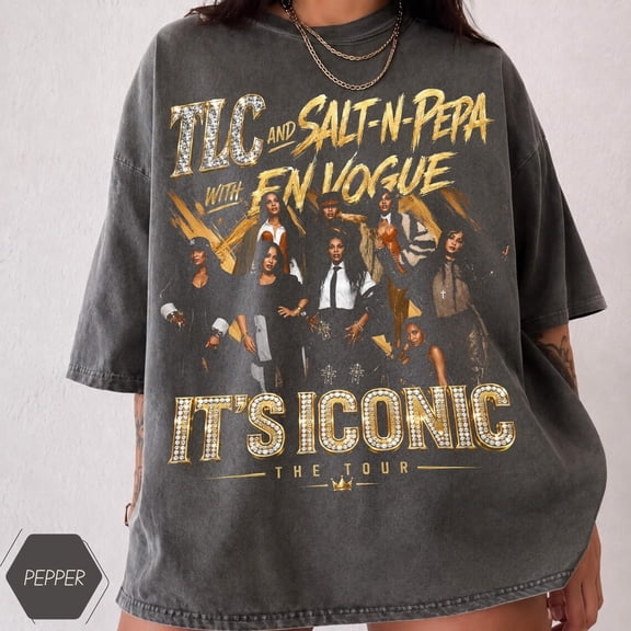 TLC Salt-N-Pepa En Vogue T-Shirt, It's Iconic Tour 2026 Tee