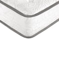 thumbnail image 4 of Pemberly Row Matelas Simple à Ressorts Ensachés en Mousse de Gel de 8 Pouces, Blanc, 4 of 7