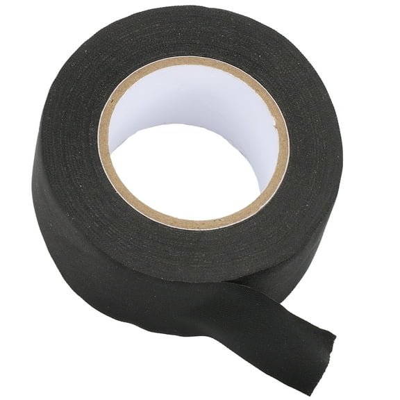 Universal Weatherstrip Car Tarpaulin Repair Tape Tent Awning Tape 1.18"x49.21ft Polyester Black 1pc