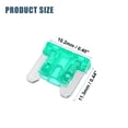 thumbnail image 4 of Unique Bargains 30pcs Low Profile Mini Blade Style Fuses 30A Blade Style Fuses for Automotive Car Boat Truck SUV RV, 4 of 6