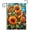Multicolor, variant on Fall Garden Flag Sunflower Yard Flag for Outside Late Summer Flags 12x18 Double Sided Welcome Autumn Thanksgiving Holiday Outdoor Decorations