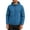 Blue, variant on Men's UPF 50+ Sun Protection Athletic Shell Jacket Lightweight Quick Dry Hooded Windbreaker with Zip Pockets for Hiking Fishing Travel, Dark Blue, S