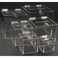 thumbnail image 4 of T'z Tagz 7 Inch Clear Acrylic Locking Donation, Ballot, Suggestion Box Display, 4 of 4
