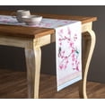 thumbnail image 3 of Maison d' Hermine Blossom in Spring 100% Cotton Table Runner for Party | Dinner | Holidays | Kitchen | Spring/Summer [Single Layer (14.5 Inch by 108 Inch)], 3 of 5
