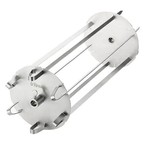 NBBNHH Grill Rotisserie Skewer Set, 304 Stainless Steel, Universal Fit - 1/2" & 3/8" Hex, 3/8" & 5/16" Square, for BBQ