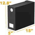 thumbnail image 7 of SpaceAid 6 Pack Sheet Organizers and Storage, Queen & King Size, Black, Fabric, 7 of 7