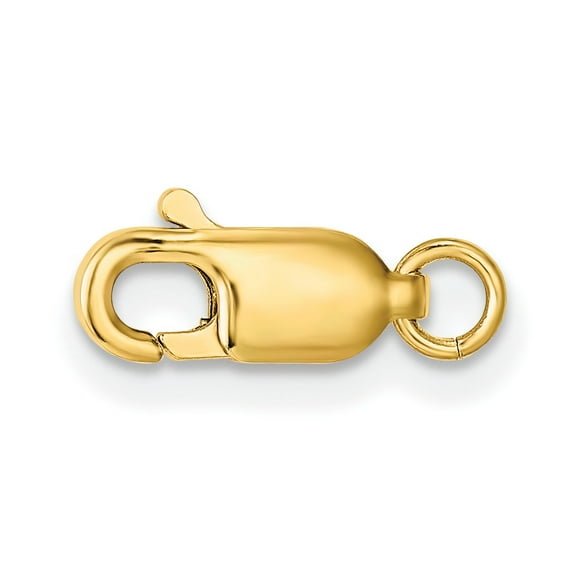14K Gold Lobster Clasp W/Jump Ring 10.7Mm