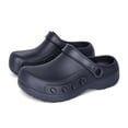 thumbnail image 6 of Shoes for Crews Men, Men's Non Slip Work Clogs Lightweight Waterproof Chef Shoes for Restaurant Kitchen, Slip Resistant EVA Garden Nursing Service Footwear, 6 of 8