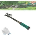 thumbnail image 1 of HUGFEGWE Upgraded Weed Puller Tool,Weed Puller Tool with Long Handle,Weeding Artifact Uprooting Weeding Tool,Durable Manganese Steel Hand Weeder Pulling Tool for Yard and Garden (5 Teeth) CJB91-6474, 1 of 7