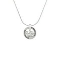 thumbnail image 2 of Delight Jewelry Silvertone All Star - Volleyball Gymnastics Ring Charm Necklace, 18", 2 of 4