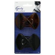 Goody 47338 Pack of 2 Sleek Updo Erin Claw Clips