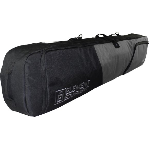 Element Equipment Deluxe Padded Snowboard Bag - Premium High End Travel Bag Black 157