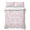 Pink, variant on Full Quilt Set 78''x90'', Grey Burlap Texture Lightweight Summer Bedspread Coverlet Set with 2 Pillow Shams, Farmhouse Vintage Gray Breathable All Season Quilt Bedding for Bedroom/Guest Room