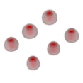 thumbnail image 1 of Eartipsfor Earphones,3 Size 6 Pcs Silicone Replacement Earbuds Silicone Earplugs Seamless Integration, 1 of 14