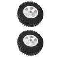 thumbnail image 4 of Toy Tires, RC Wheels Sturdy  For Axial SCX24 90081 Silver, 4 of 8