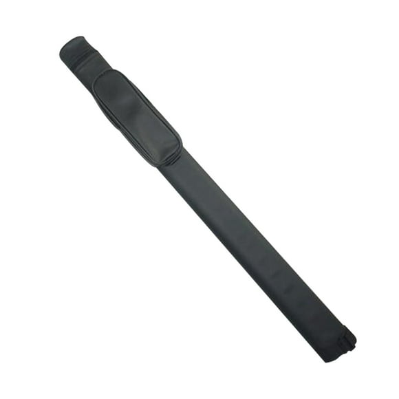 Wweixi Pool Cue Sticks Bag 1/2 Jointed White Resistant Black Bag Wear Case Carrier Cue Carrying Black 82x7.5x5.5cm