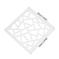 thumbnail image 4 of Privacy Screen Panels Hanging Room Divider Decorative Hollow Out Design Wall Screen Panels White, 4 of 19