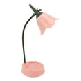 thumbnail image 3 of 3W LED Touch Desk Lamp 3 Gear Dimmable Foldable Petal Shape Desktop Table Light USB 5V Pink, 3 of 6