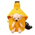 thumbnail image 2 of Bolso Bandolera de Lona con Diseño de Oso, Moderno y Pequeño, para Mujer, 2 of 3