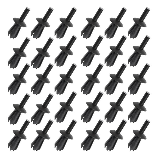 30 piezas de clips de remache de retención de revestimiento de guardabarros que reemplazan directamente