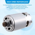 thumbnail image 5 of Motor 317005100 de Alta Velocidad (CC 10,8 V, 14,4 V y 18 V) para Taladro de Inalámbrico BS10.8, BS14.4 y BS18., 5 of 5