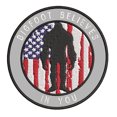 thumbnail image 1 of Bigfoot Believes in You 3.5" Iron On Or Sew On Embroidered Fabric Badge Patch Unexplained Mysteries Iconic Series, 1 of 2