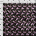 thumbnail image 3 of oneOone Polyester Spandex Purple Fabric Floral Sewing Fabric By The Yard Printed Diy Clothing Sewing Supplies 56 Inch Wide, 3 of 4