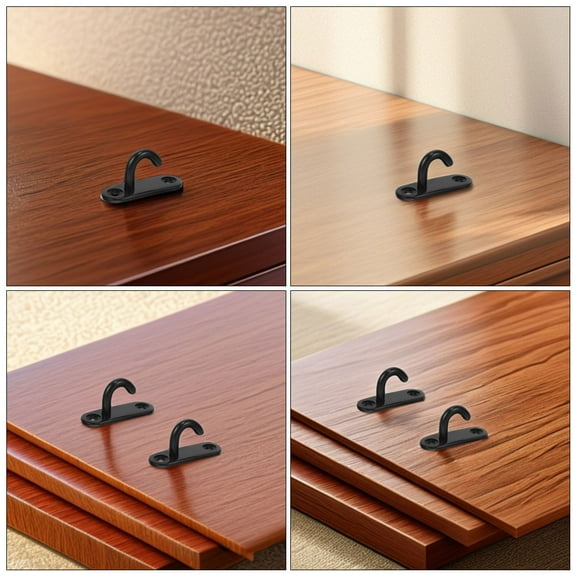 Pretyzoom 6pcs U Hooks Heavy Duty Ceiling Hooks Stainless Steel for Mounting