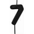 thumbnail image 2 of Hltser Birthday Candles Numbers 2.36 inch Party Cake Topper 1 Piece (Brown  Number 6), 2 of 6