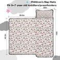 thumbnail image 5 of Multicolor Christmas Gnome Pattern Toddler Nap Mats for Kids Preschool,50"x20" Sleeping Mat Bag or Kids,Toddler Sleeping Bag,Toddler Nap Mat or Daycare, 5 of 6