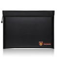 thumbnail image 6 of Fireproof Document Bag 15 X 11 Inch, Silicone Coated Fiberglass Fireproof Waterproof Pouch, Home Office Security Storage For Passport Cash Usb Files Certificates, 6 of 7