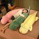 thumbnail image 2 of Nuevo dinosaurio de peluche grande y adorable, juguete de peluche suave de cocodrilo con dibujos animados, muñeco de peluche para novio, almohada, regalo de cumpleaños para niñas, 2 of 5