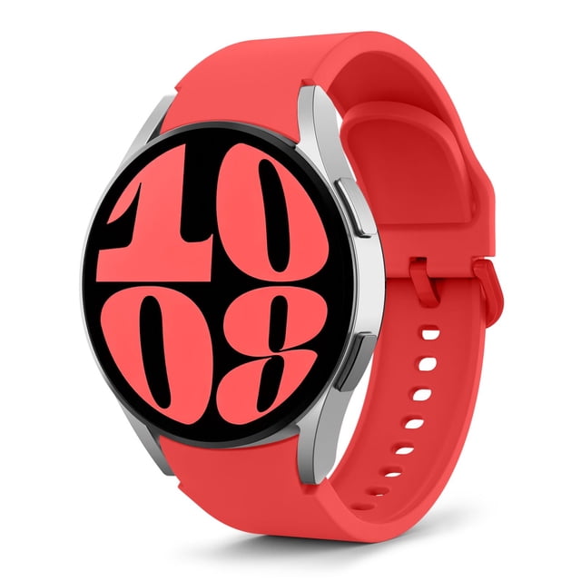 Correa Deportiva de Silicona MoKo No Gap 20mm Roja