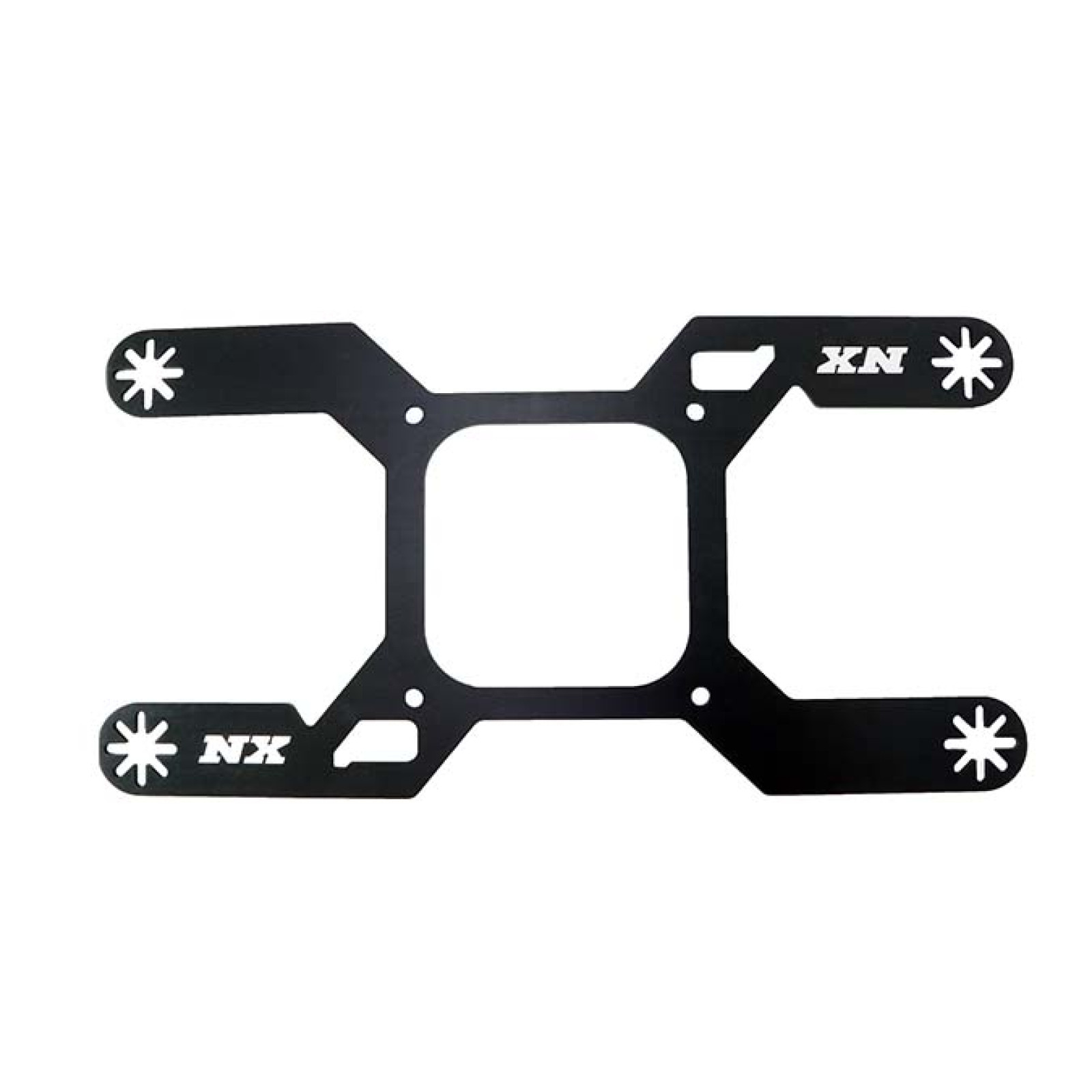 Nitrous Express Carb Plate Solenoid Bracket For Dominator (4 Solenoid