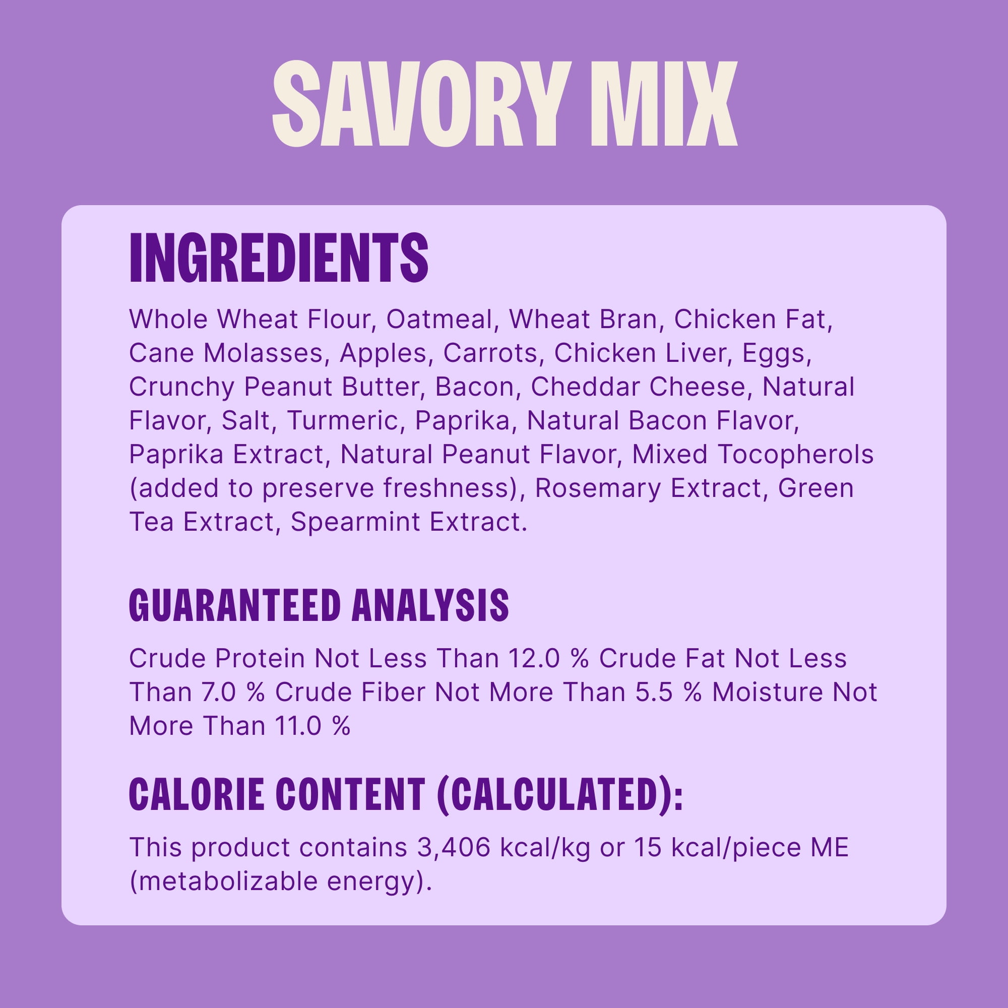 (24 pack) Wellness Old Mother Hubbard Classic Savory Mix Biscuits Baked Dog Treats, Mini 16 Ounce Bag