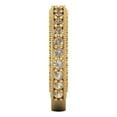 thumbnail image 4 of 1.44 ctw Wedding Band for Women - 14K Yellow Gold Yellow Moissanite Stackable Eternity Ring, 4 of 6