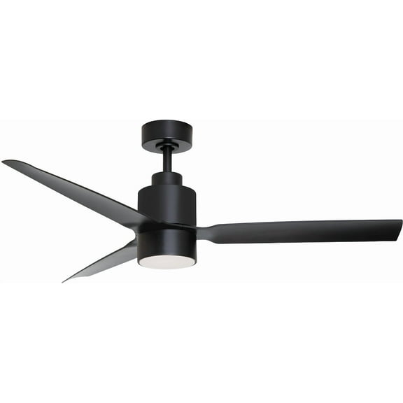 Maxim 88708 Falcon 52" 3 Blade Indoor Led Ceiling Fan - Black