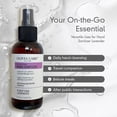 thumbnail image 5 of Olivia Care Alcohol-Based Hand Sanitizer with Lavender Essential Oil, Moisturizing Hand Sanitizer Spray, Travel Size, 4 fl oz, 5 of 8