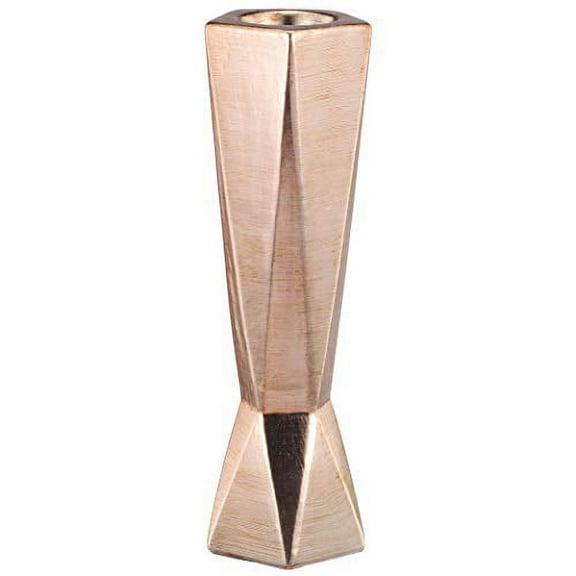 A&B Home Zia Glow Candle Holder, Tall-Color:Gold,Style:Modern Chic